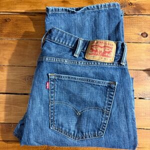 Levi's 559 Jeans Men's 38x34 (Fits 38x33) Relaxed Straight Fit Cotton Denim